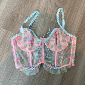 Swaying Rose Bustier